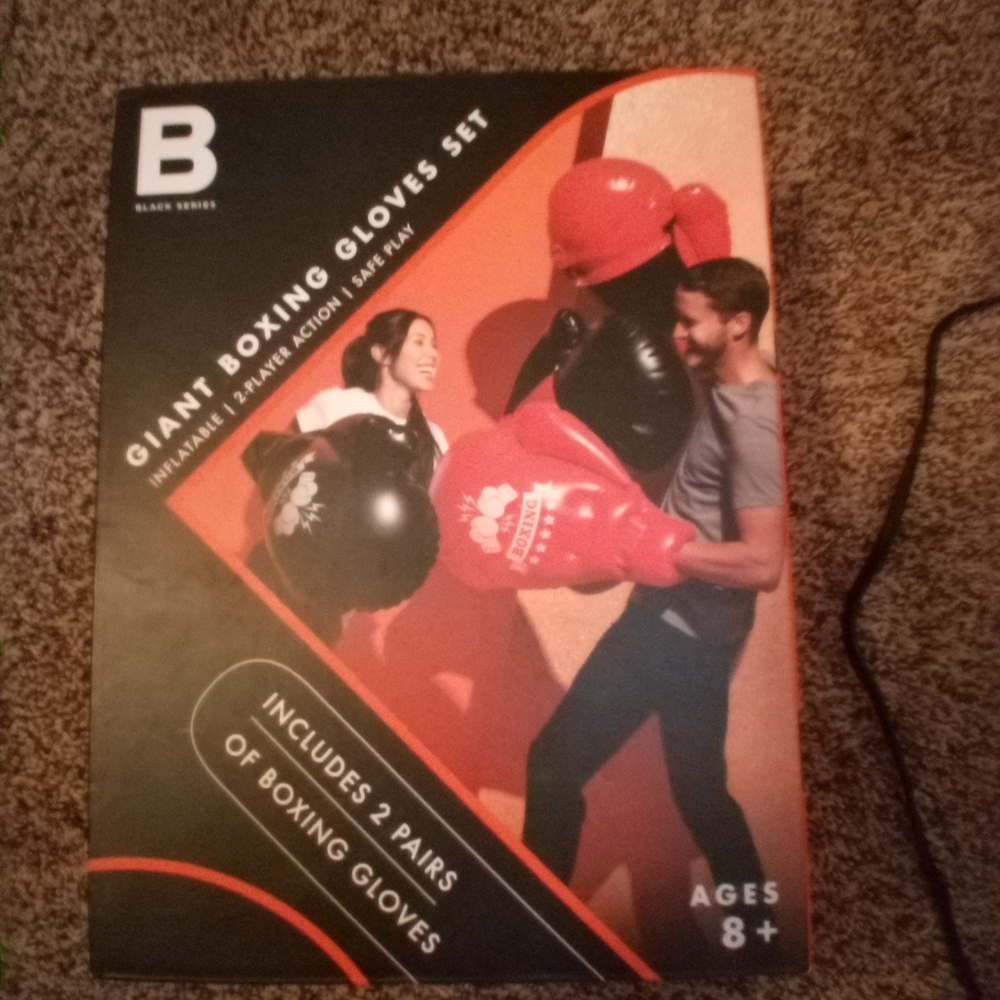 Kohl's Red Boxing Gloves Set